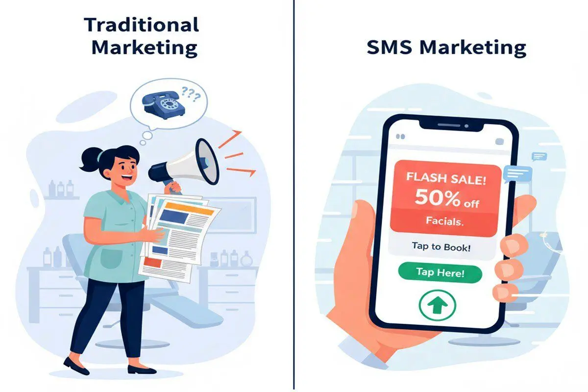 از تبلیغات سنتی تا اس ام اس مارکتینگ؛ کدام روش برای جذب حداکثری مشتری کلینیک پوست بهتر است؟
