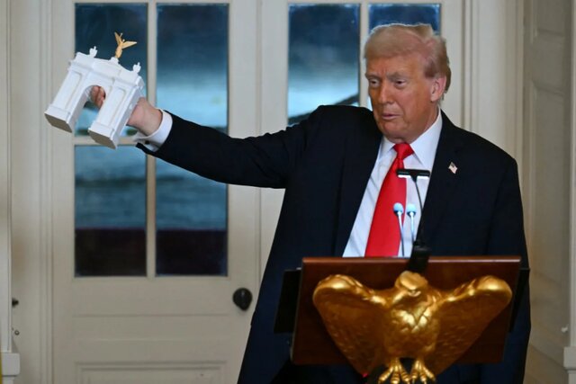 دستور ترامپ برای ساخت طاق نصرت ۷۶ متری در واشنگتن – پایگاه خبری صبح اقتصاد آنلاین،تحلیل اقتصادی،اخبار اقتصادی